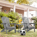 Solid Cedar Wood Adirondack Chairs Set of 2 Y528808