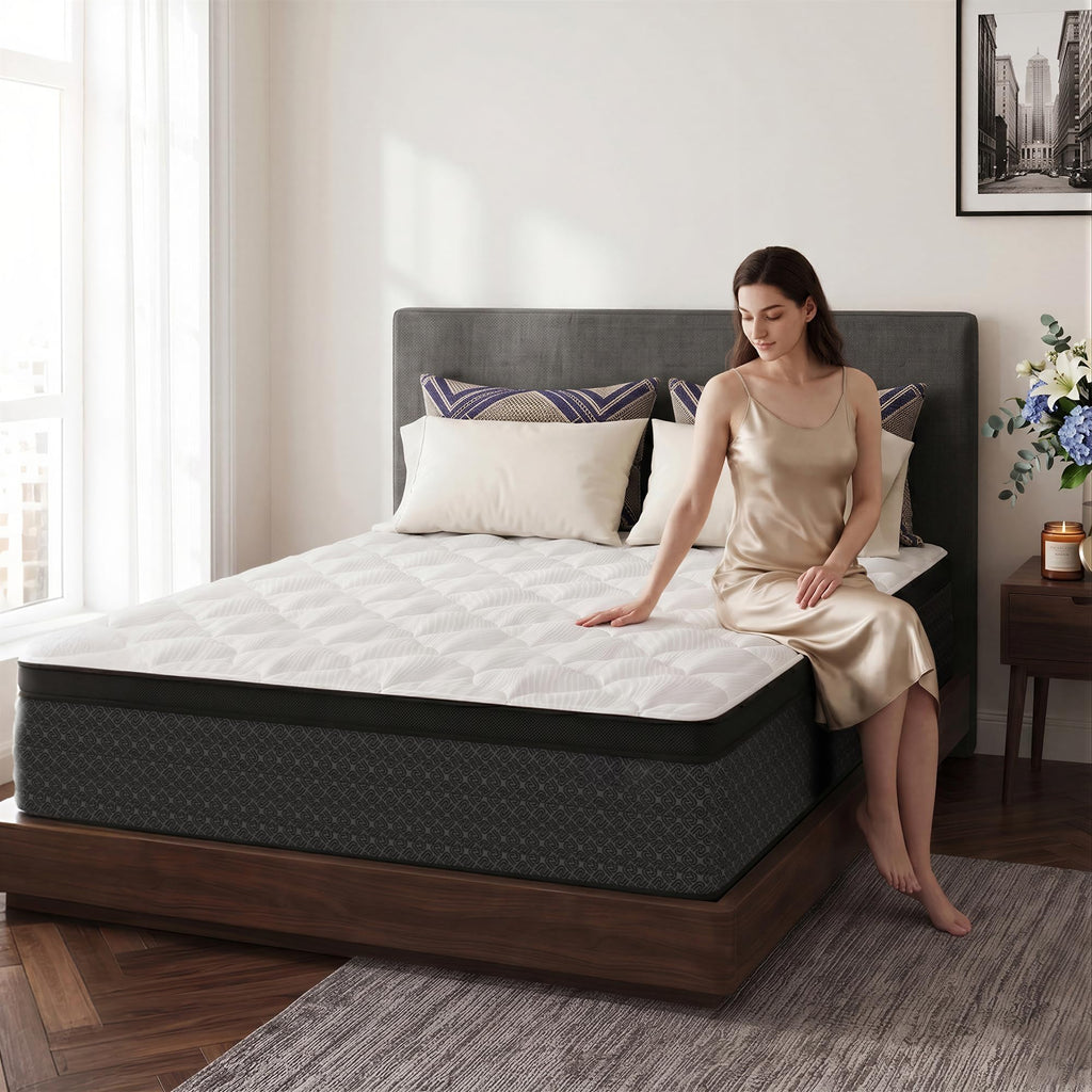 Full Size 12" Hybrid Memory Foam Mattress K36592