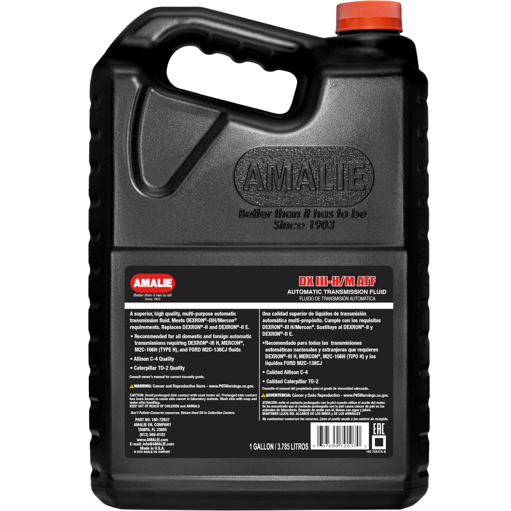 Automatic Transmission Fluid 1 Gallon Bottle Pack of 4 R3016