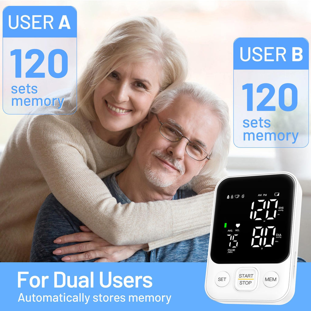 Blood Pressure Monitor Upper Arm 240 Memory White V536943