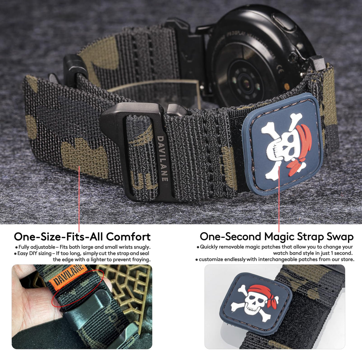 20/22mm Quick Release Watch Band K5194