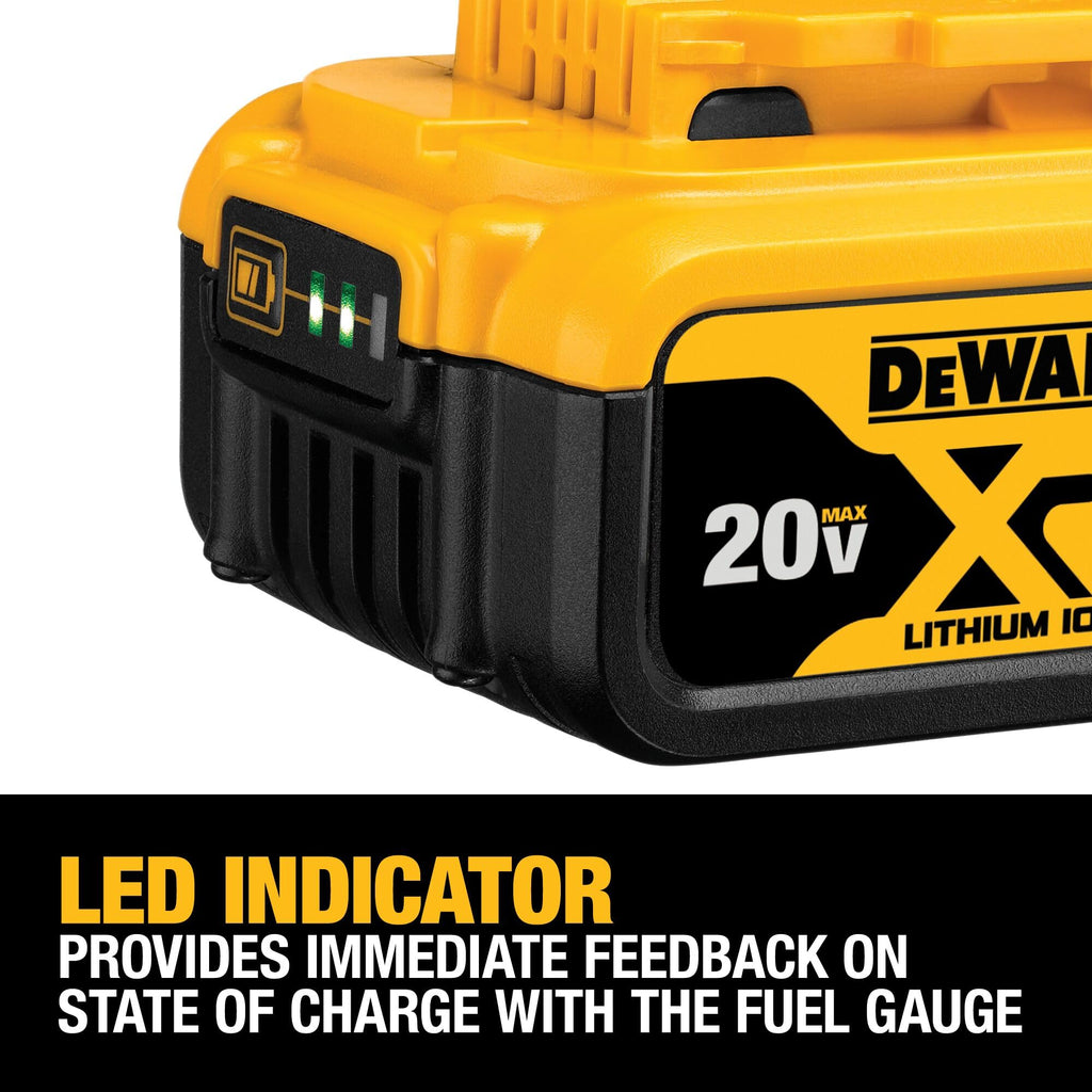 20V MAX Lithium Ion Battery 2 Ah and 4 Ah 4-Pack C7508