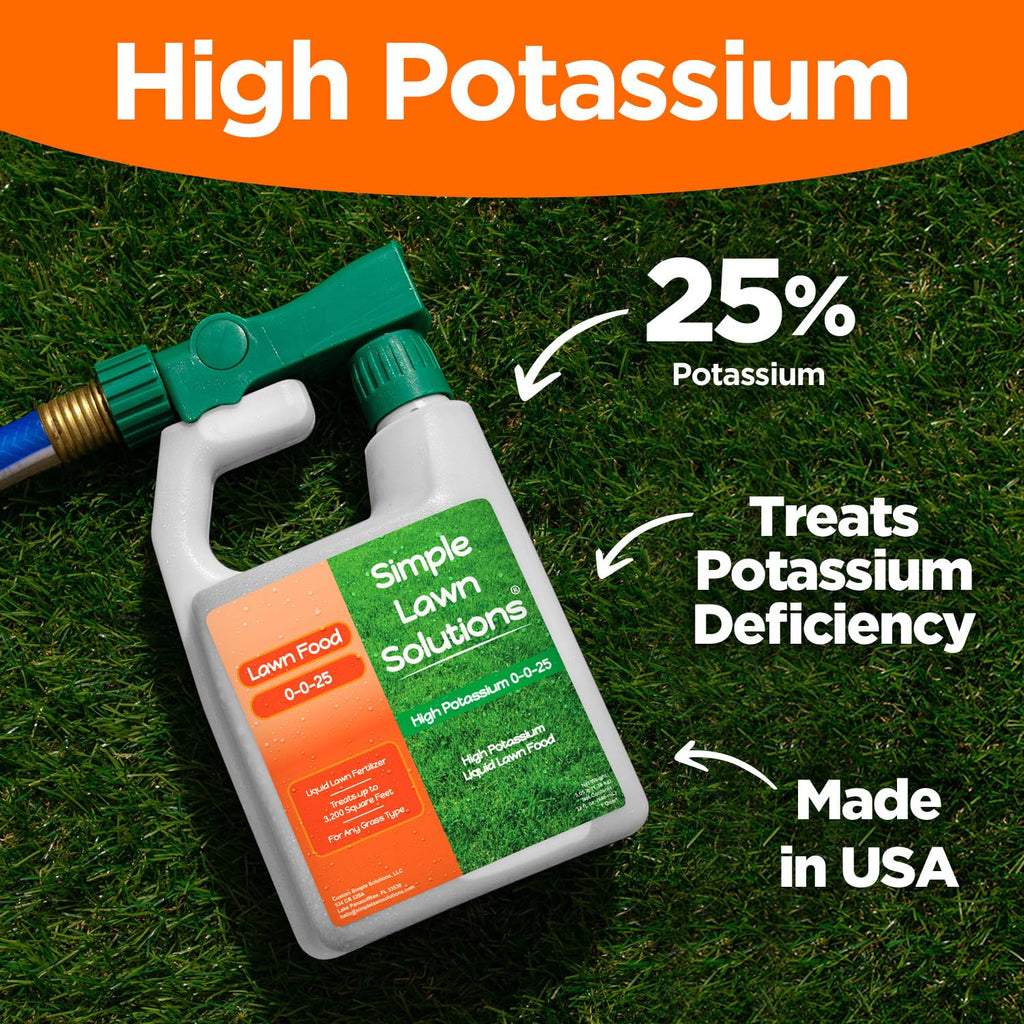 High Potassium Liquid Fertilizer 0-0-25 Concentrated Spray 32 Ounce J802