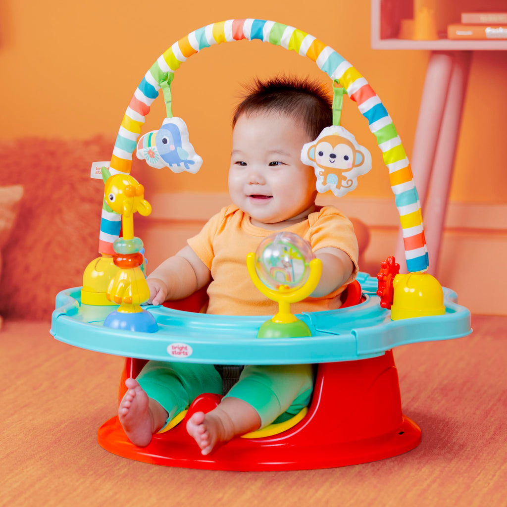 3-in-1 Baby Activity Seat with Toys, Snacking Tray, Booster Seat C863486