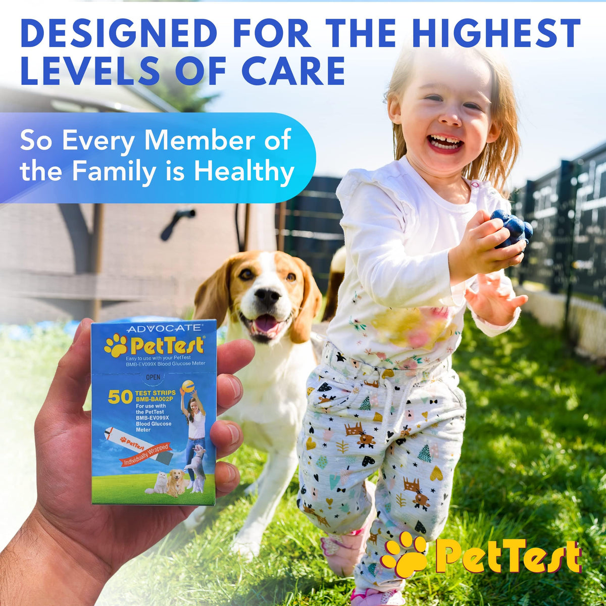 Blood Glucose Test Strips for Dogs & Cats, 50 R845
